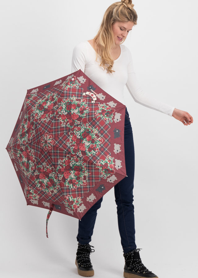 BLUTSGESCHWISTER Damen City Regenschirm von KNIRPS Taschenschirm Auf Zu Schirm 