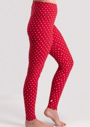 Blutsgeschwister Hose walking on flowers legs dots of love